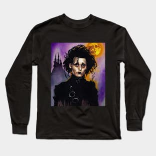 Ansekenamun - Edward Scissorhands Long Sleeve T-Shirt